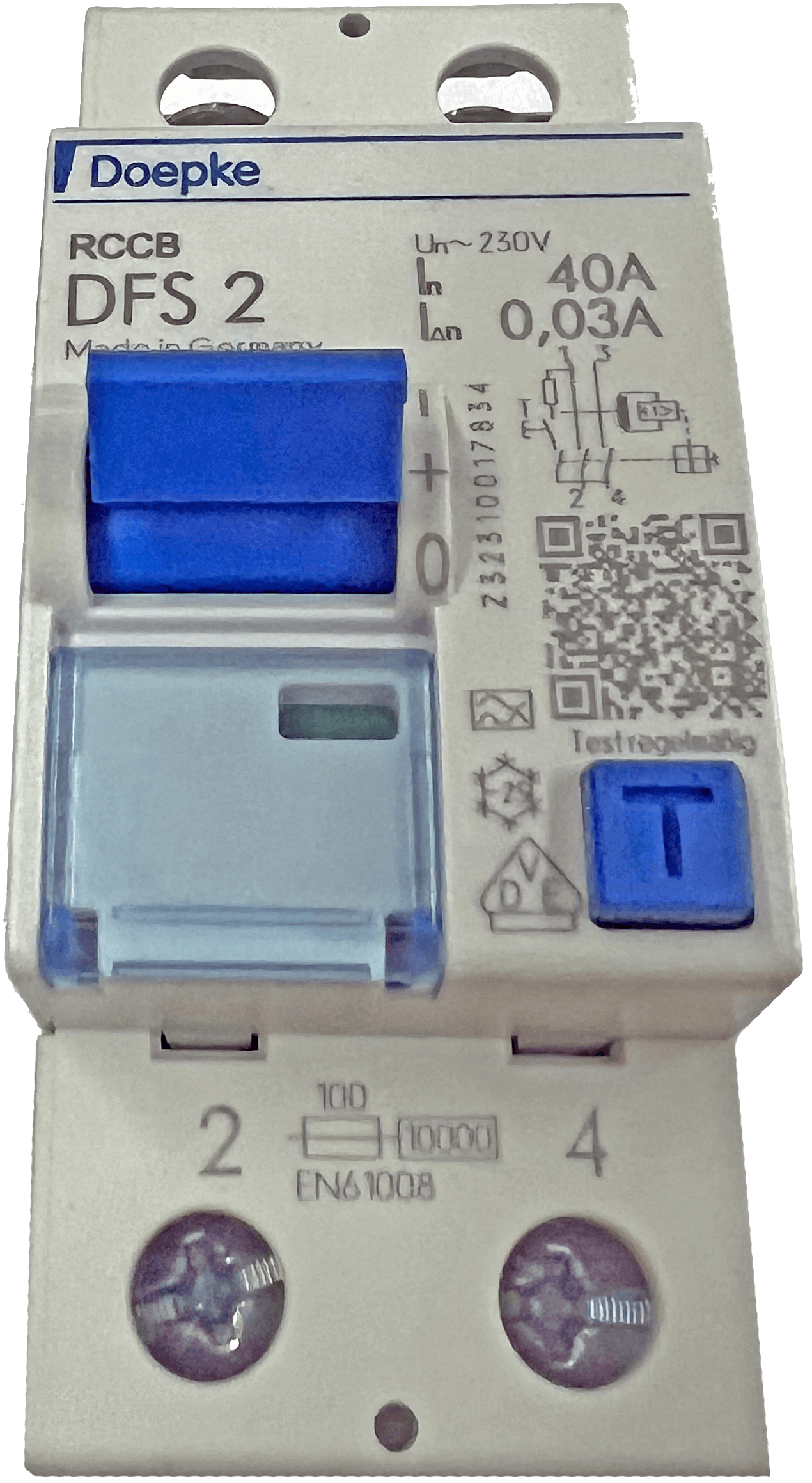 Fi-Schutzschalter 40A Auslösestrom 30mA