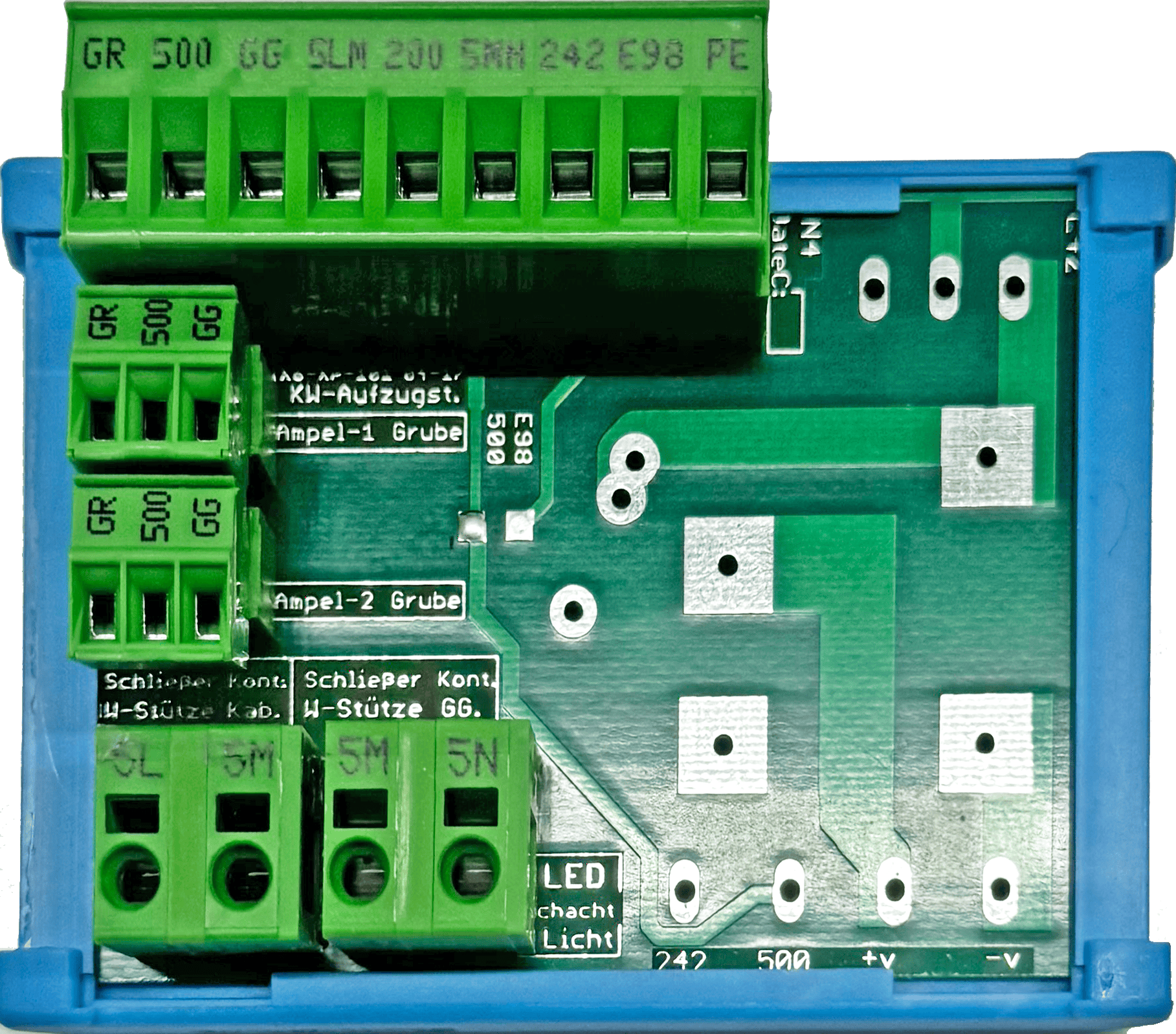 X6-XP-101 o.GL – Schachtgrubenstelle ohne Gleichrichter für 230V AC LED-Schachtlicht