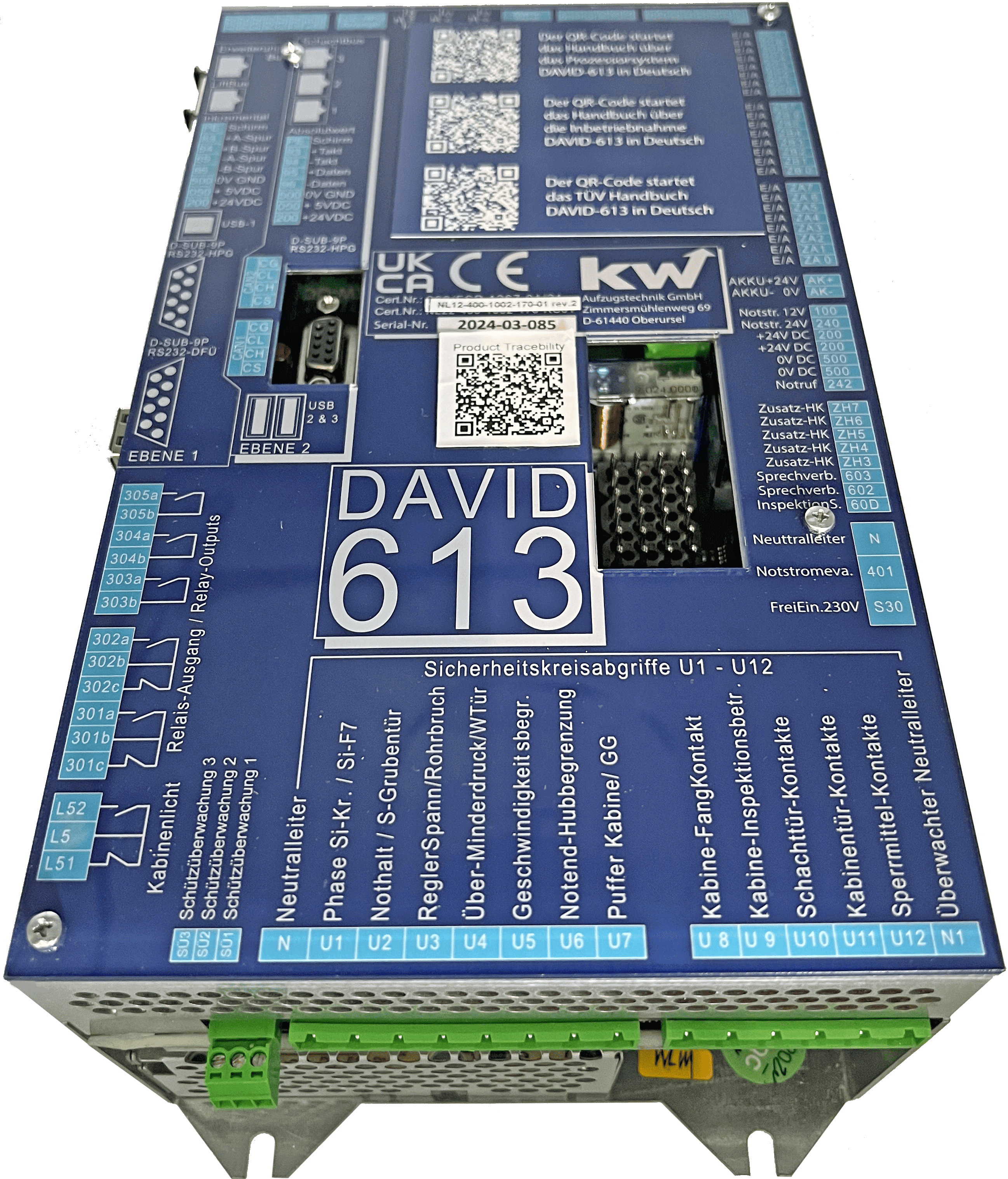 DAVID D613 Zentralrechner Modell-T