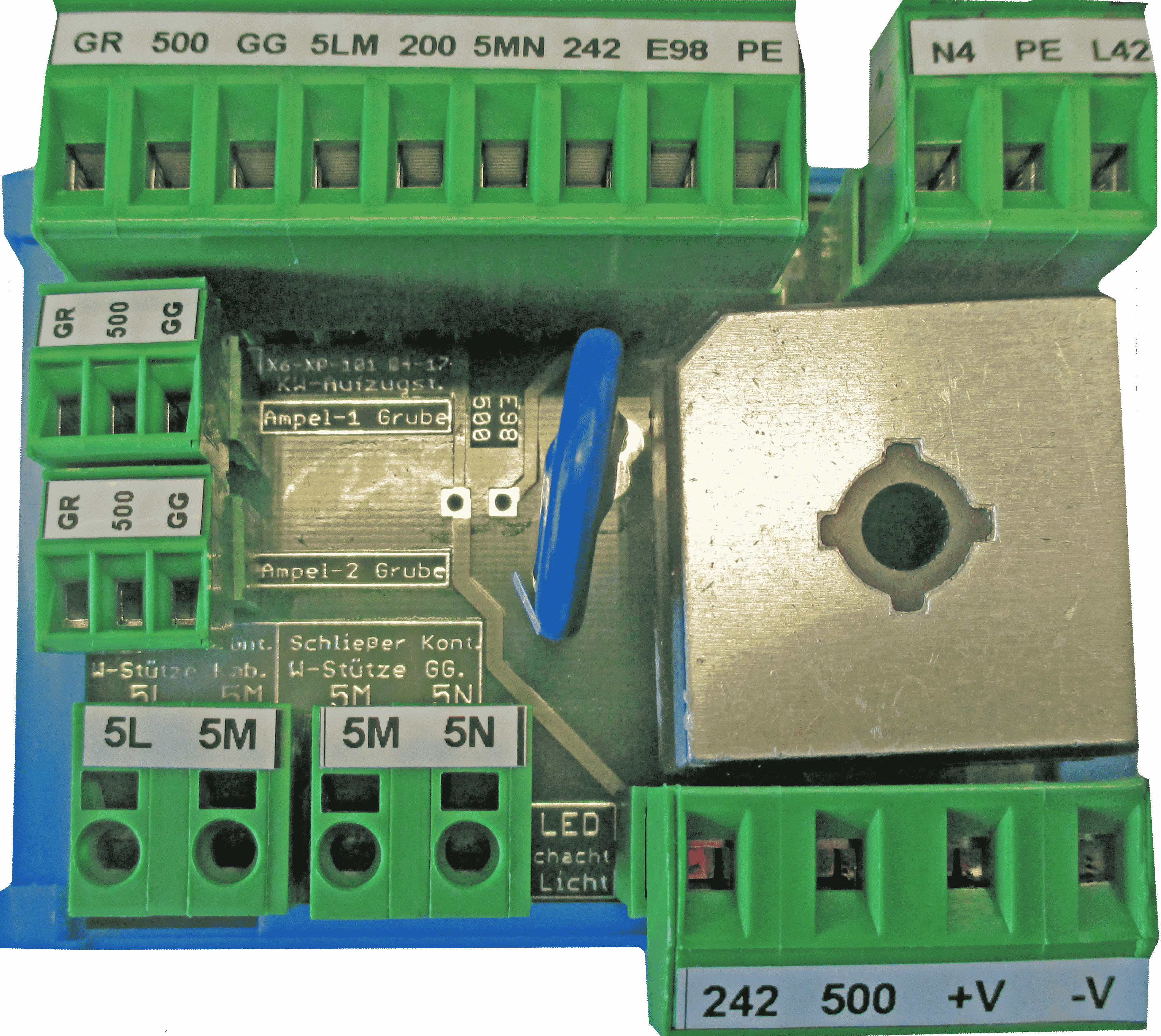 X6-XP-101 m.GL – Schachtgrubenstelle für 205V DC LED Schachtbeleuchtung