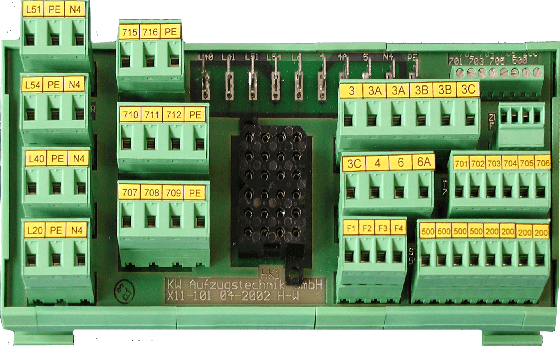 X11-101- Interface-Baugruppe Inspektionskasten