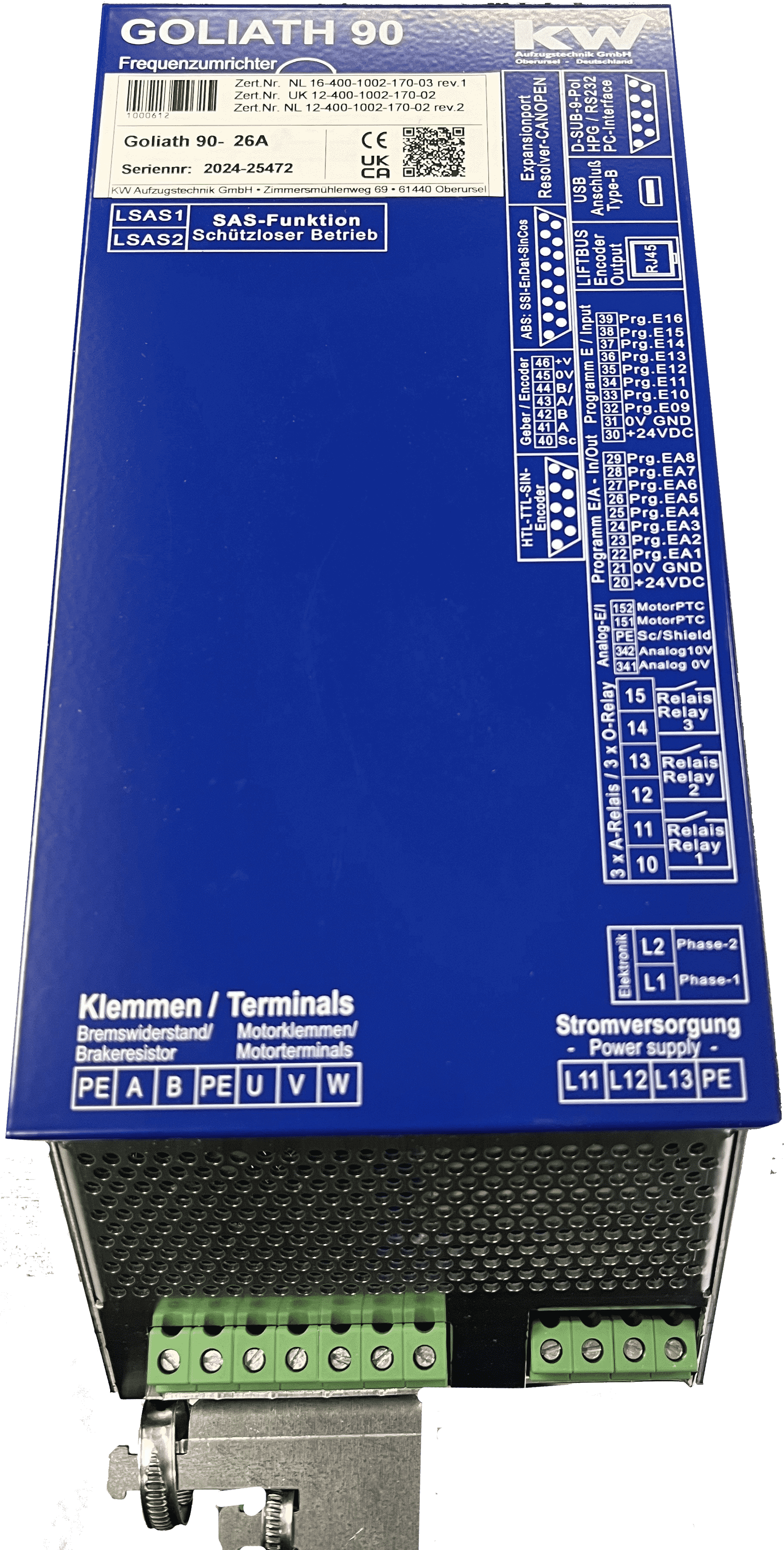 Refurbished GOLIATH-90-12 bis 62 Intern Set