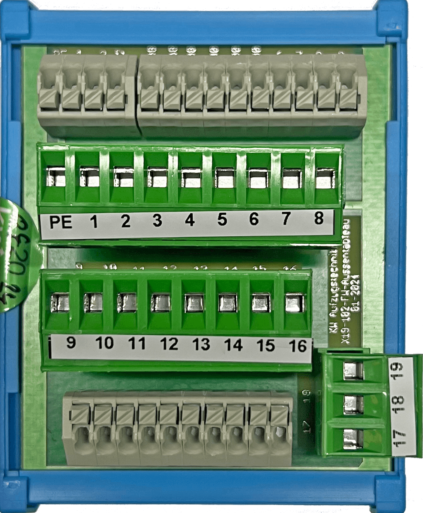 X19-102 Interface für das Feuerwehrtableau