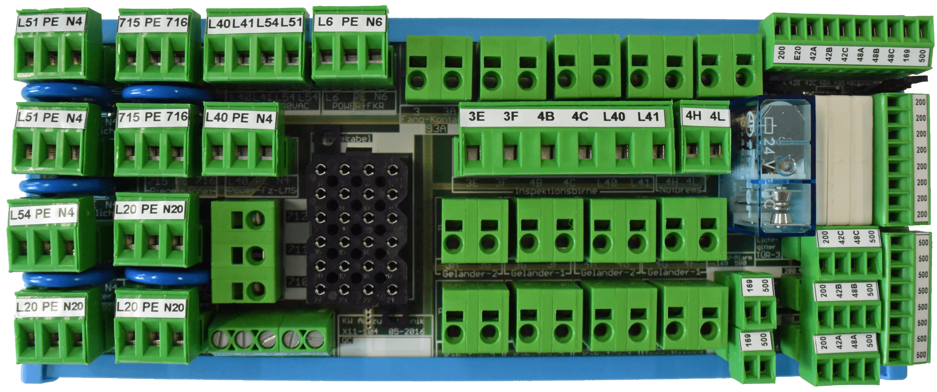 X11-104- Interface-Baugruppe Inspektionskasten