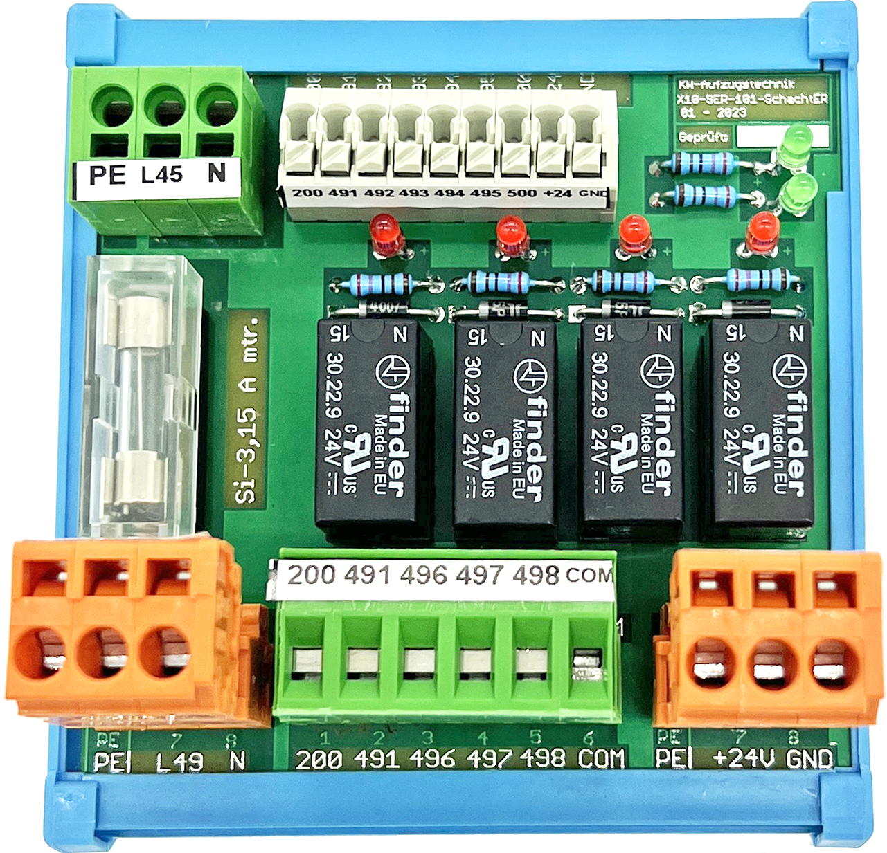 X10-SER-101-Schachtentrauchungs Baugruppe