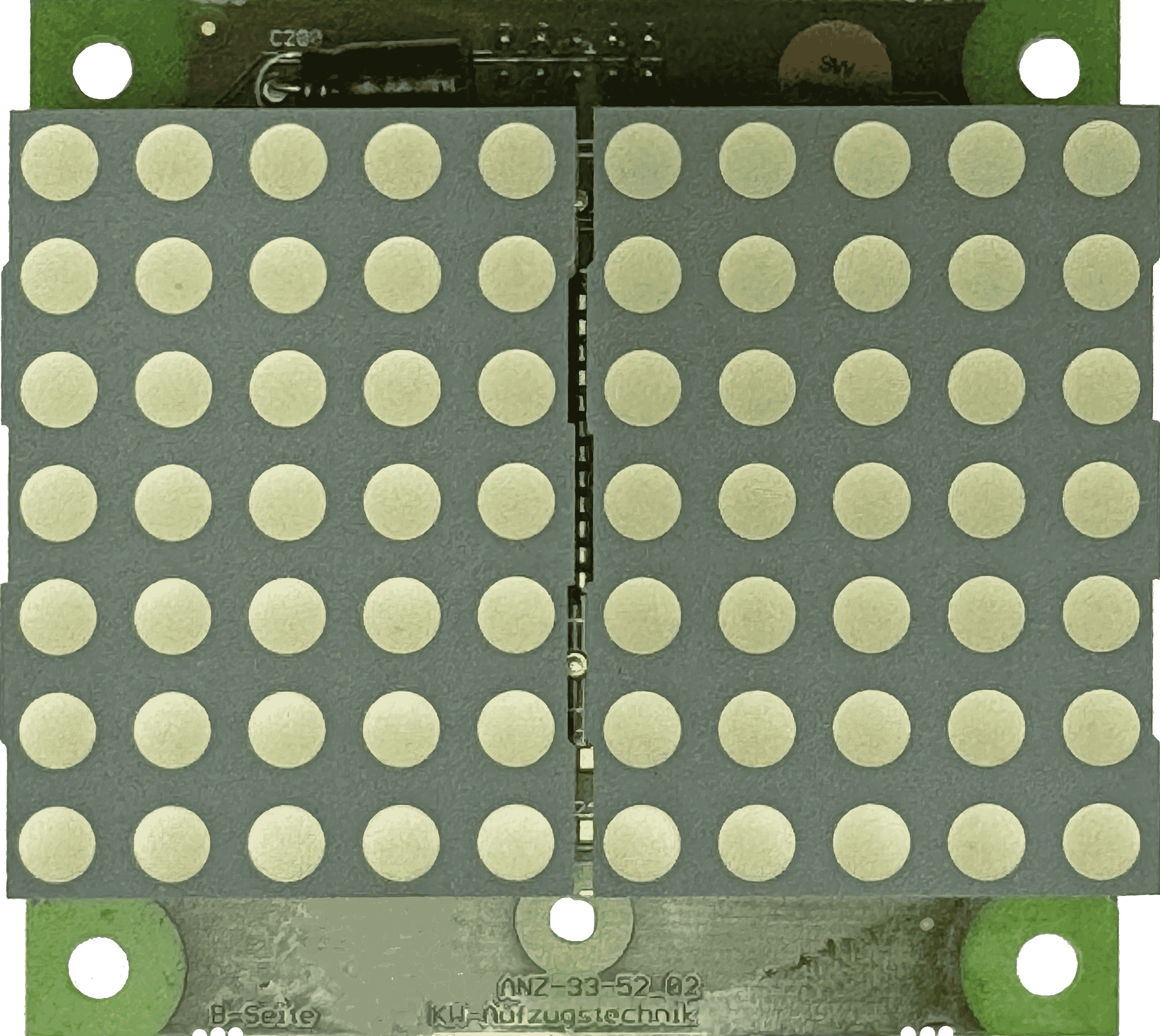 Matrixanzeige ANZ-52 bzw. ANZ-152 Matrixanzeige ANZ-52 bzw. ANZ-152