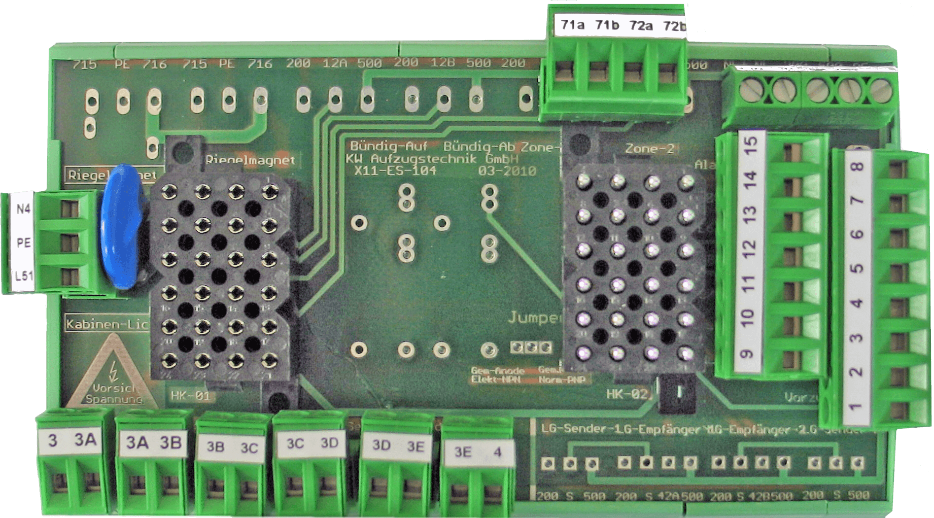 X11-ES-104- Interface-Baugruppe für Lödige Vertic