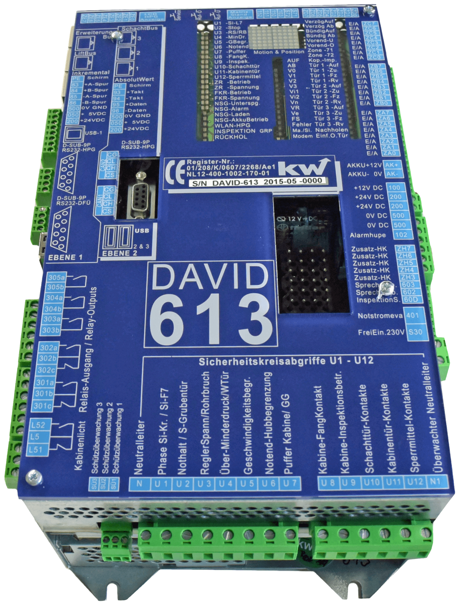 DAVID D613 Zentralrechner DAVID D613 Zentralrechner