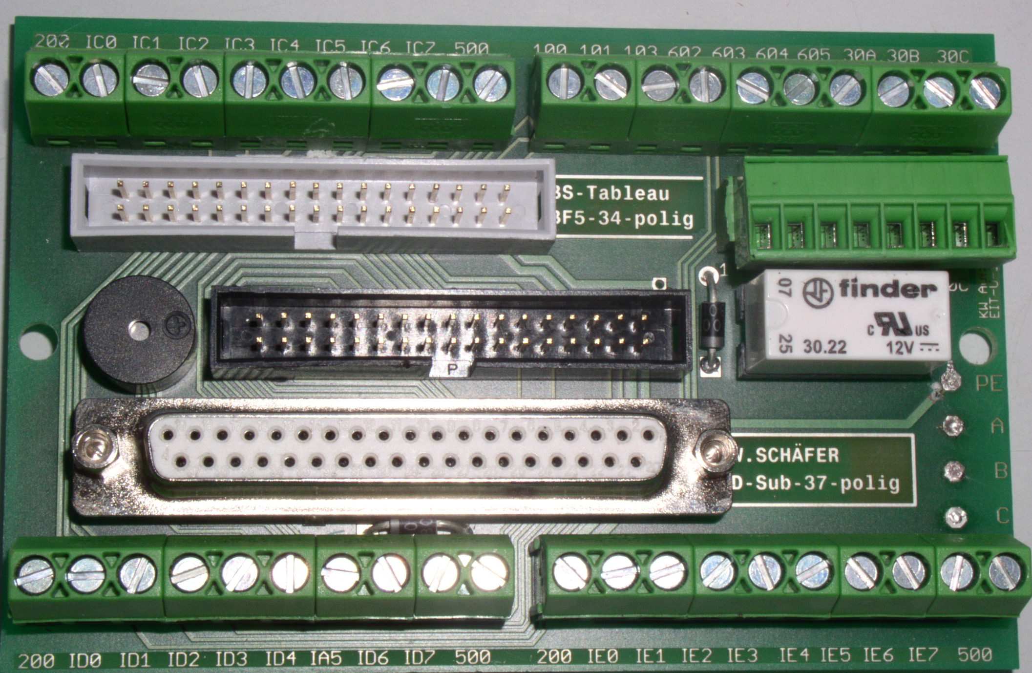 EIT-103-UNI Innentableau-Leiterplatte